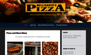 Bellisariospizza.com thumbnail