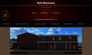 Bellmortuarymt.com thumbnail