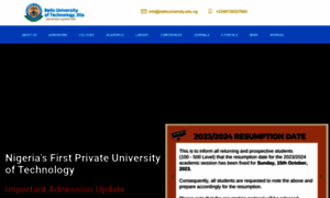 Bellsuniversity.edu.ng thumbnail