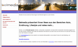 Belmediaagentur.ch thumbnail