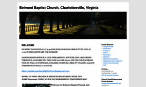 Belmontbaptistcville.org thumbnail