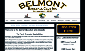 Belmontbaseball.com.au thumbnail