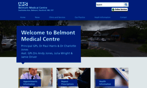 Belmontmedicalcentre.co.uk thumbnail