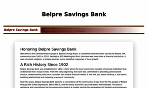 Belpresavingsbank.com thumbnail