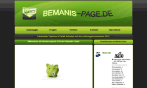 Bemanis-page.de thumbnail