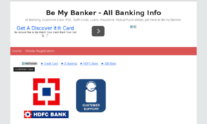 Bemybanker.co.in thumbnail