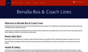 Benallabuslines.com.au thumbnail