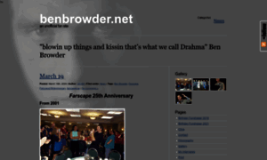 Benbrowder.net thumbnail
