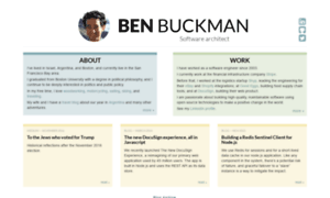 Benbuckman.net thumbnail