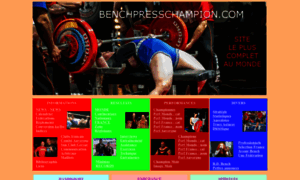 Benchpresschampion.com thumbnail