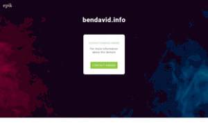 Bendavid.info thumbnail
