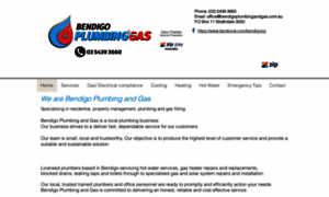 Bendigoplumbingandgas.com.au thumbnail