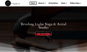 Bendinglightyoga.com thumbnail