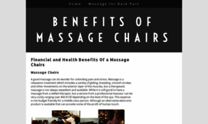 Benefitsofmassagechairs.yolasite.com thumbnail