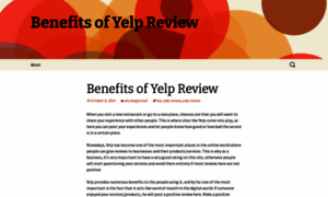 Benefitsofyelpreview.wordpress.com thumbnail