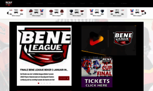 Beneleague-icehockey.com thumbnail