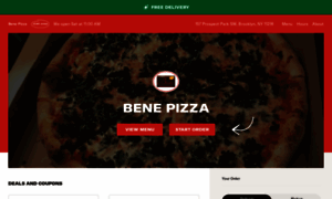 Benepizzamenu.com thumbnail