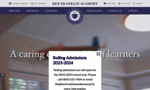 Benfranklinacademy.org thumbnail