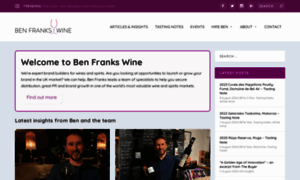 Benfrankswine.com thumbnail