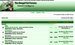 Bengalcatforums.com thumbnail