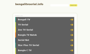 Bengalitvserial.info thumbnail