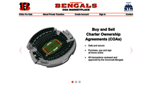 Bengals.seasonticketrights.com thumbnail