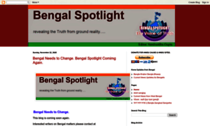Bengalspotlight.blogspot.in thumbnail