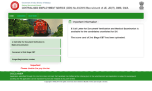 Bengaluru.rrbonlinereg.in thumbnail