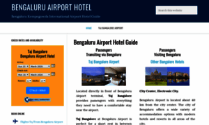 Bengaluruairporthotel.com thumbnail