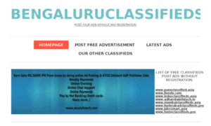 Bengaluruclassifieds.asia thumbnail