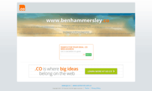 Benhammersley.co thumbnail