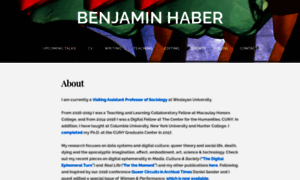 Benjaminhaber.net thumbnail