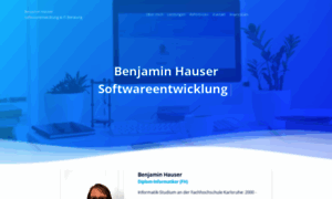 Benjaminhauser.de thumbnail