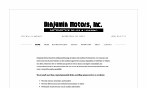 Benjaminmotors.com thumbnail