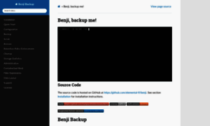 Benji-backup.me thumbnail