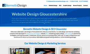 Bennettswebsitedesign.co.uk thumbnail