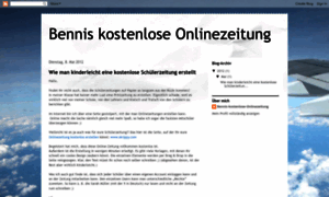 Bennis-kostenlose-onlinezeitung.blogspot.co.uk thumbnail