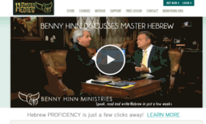 Bennyhinnhebrew.com thumbnail