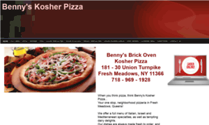 Bennyskosherpizza.com thumbnail