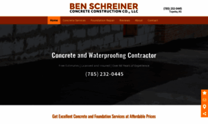 Benschreinerconcrete.com thumbnail