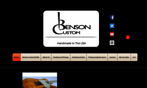 Bensoncustom.com thumbnail