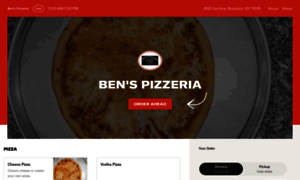 Benspizzeriabrooklyn.com thumbnail