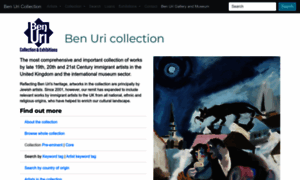 Benuricollection.org.uk thumbnail