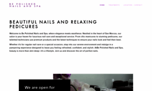 Bepolishednailsandspa.com thumbnail