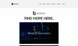 Bereanbaptist.churchcenter.com thumbnail