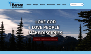 Bereanbaptistchurchwa.org thumbnail