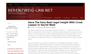 Berenzweig-law.net thumbnail