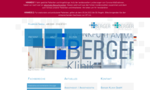 Berger-klinik-frankfurt.de thumbnail
