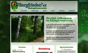 Bergfrieden-kgv.de thumbnail