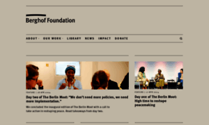 Berghof-foundation.org thumbnail